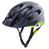 Kali Pace Helmet Fade Matt Black/Grey & Gloss Flo Yellow