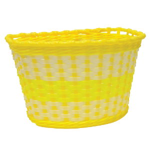 Oxford Junior Woven Basket - Yellow