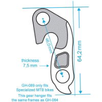 M Part Marwi Union GH-089 Gear Hanger Specialized 