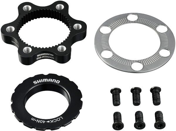 Shimano 6-Bolt to Centre-Lock Hub Disc Adapter