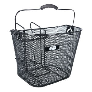 Oxford Black Mesh Basket With Bracket