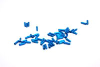 Fibrax Cable End Crimps Blue