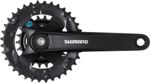 Shimano FC-M315 Altus 36/22t, 170mm, 7/8 Spd Black for Boost 