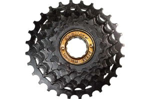 Sunrace 5 Spd 14-24t Indexed Freewheel Zinc 