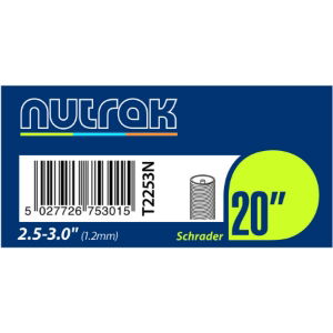 20x2.5-3.00 1.3mm Thick Nutrak 35mm Schrader Valve Inner Tube 
