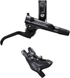 Shimano M6100 Deore Bled Brake Lever & Post Mount 2 Pot Calliper