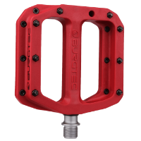 Burgtec MK4 Composite Pedal Red