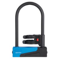 Oxford Sentry U-Lock Medium Blue 190mm x 110mm Silver Rated